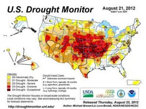 Naturkatastrophen 2012 trafen vor allem die USA - Sturm Sandy und Dürre