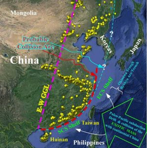 Chinas Schelf war mal eine eigene Platte - Tektonische Platte blieb bei