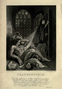 Frankenstein und seine Schöpfung