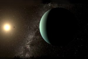 Exoplanet und Stern