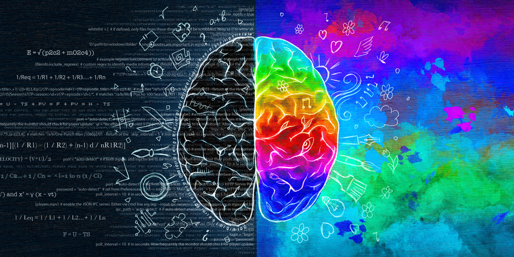 Brain circuit for creativity maps – creativity sets brain region for self -control out of action