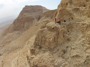 archäologische Stätte im Masada National Park