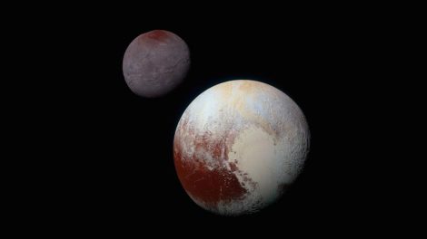 Pluto und Charon