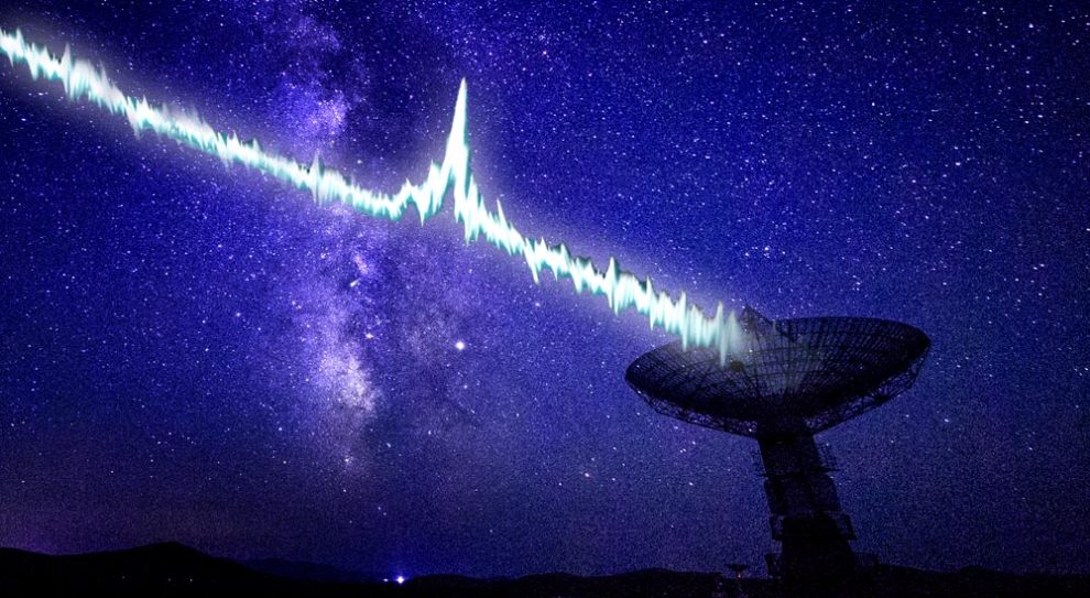 kosmischer Radioblitz