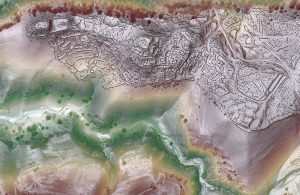 Lidar- und Kammlinien in Tugunbulak