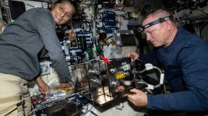 Williams und WIlmore auf der ISS