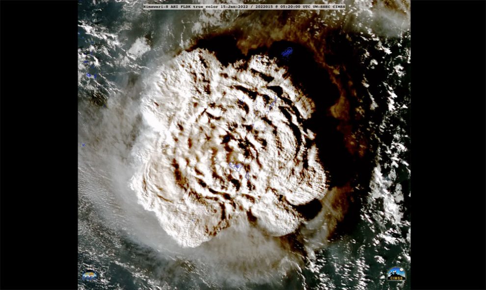 Tonga-Eruption