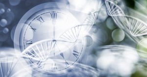 DNA und eine Uhr